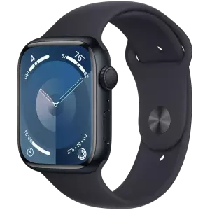 Smart saat Apple Series 9 GPS 45mm Midnight Aluminium Case with Midnight Sport Band