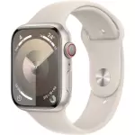 Smart saat Apple Series 9 GPS 41mm Starlight Aluminium Case with Starlight Sport Loop